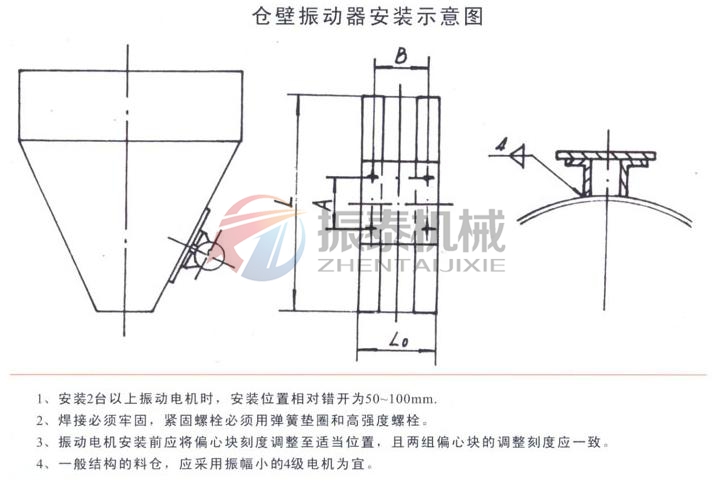 倉(cāng)壁振動(dòng)器怎么安裝較好