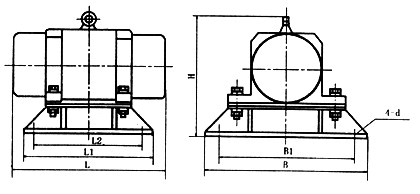 LZF倉壁振動(dòng)器結(jié)構(gòu)