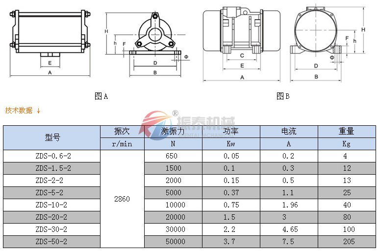 ZDS振動(dòng)電機(jī)